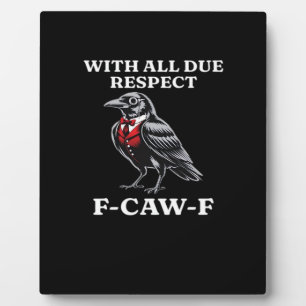 Plaque Photo F-Caw-F poli