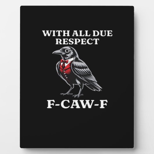Plaque Photo F-Caw-F poli (Devant)