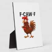 Plaque Photo F-Caw-F Poulet Classique (Côté)