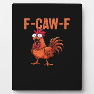 Plaque Photo F Caw F Poulet Drôle Classique Style Moderne Tenda