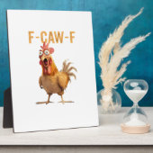 Plaque Photo F-Caw-F Style Rétro Classique (Côté)