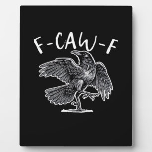 Plaque Photo F-Caw-F Style Vintage