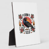 Plaque Photo F Caw F Tastes Like Caw Caw Funny Quote (Côté)