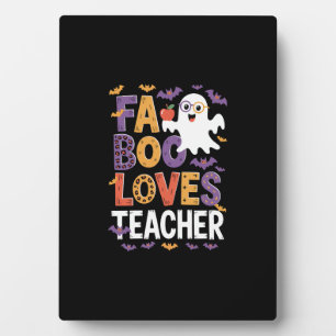 Plaque Photo Fab Boo Lous Rétro Halloween