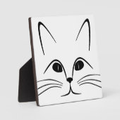 PLAQUE PHOTO FACE CAT (Recto)