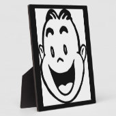 PLAQUE PHOTO FACE HEUREUSE (Côté)