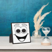 PLAQUE PHOTO FACE HEUREUSE (Insitu)