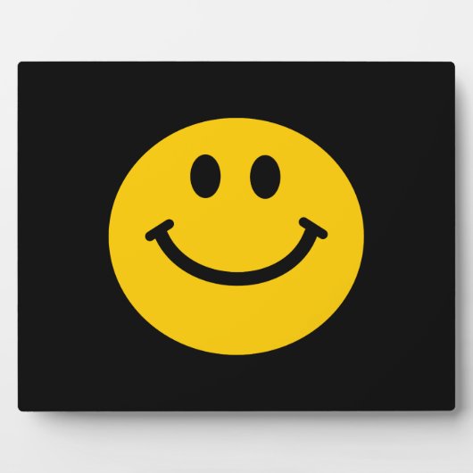 Plaque Photo Face jaune (Devant)