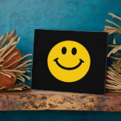 Plaque Photo Face jaune (Côté)