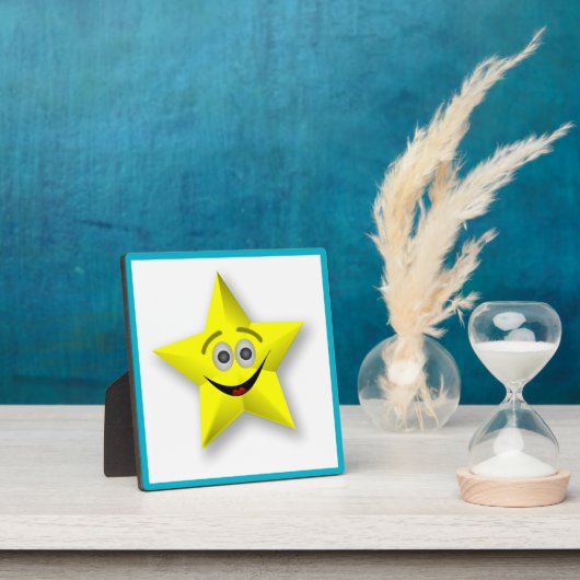 PLAQUE PHOTO FACE STAR (Insitu)