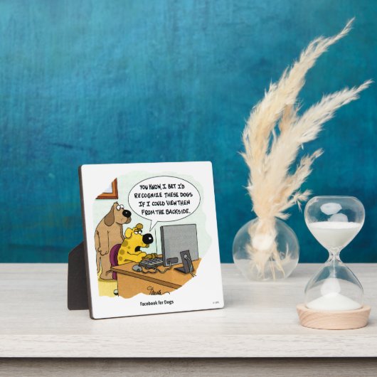 Plaque Photo Facebook pour Dogs (Insitu)