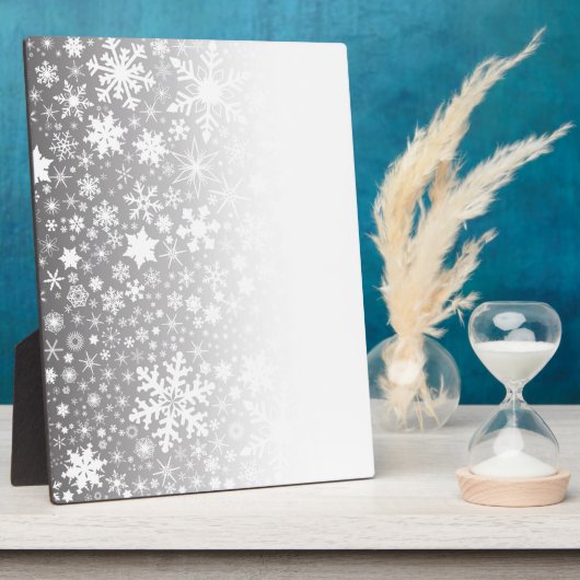 Plaque Photo Fade de snowflacon (Côté)