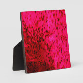 Plaque Photo Faience fraise (Recto)