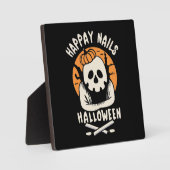 Plaque Photo Faire des Ongles Bootiful Halloween  (Recto)