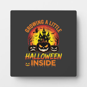 Plaque Photo Faire grandir un peu d'Halloween à l'intérieur d'u