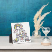 Plaque Photo Fairytale Castle Princess Nom personnalisé (Insitu)