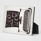 Plaque Photo Faites ce que vous aimez (Côté)