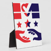 Plaque Photo Faites votre compte vocal (Côté)