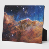 Plaque Photo Falaises cosmiques Carina Nebula Space Webb Telesc (Côté)