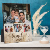 Plaque Photo Famille 4 Photo Collage Deux papas (Côté)