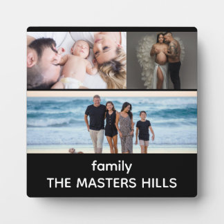 Plaque Photo Famille Heureuse, Vie Heureuse