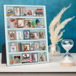 Plaque Photo Famille Photo Collage Plage Boîtier Personnalisé