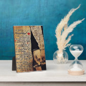 Plaque Photo Famille présente | Citations d'amour à mon mari (Côté)