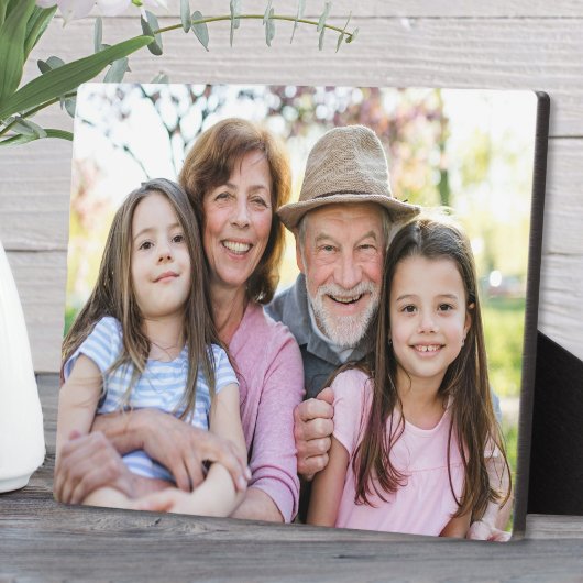 Plaque Photo Family Memories Personalized Grandparent Photo