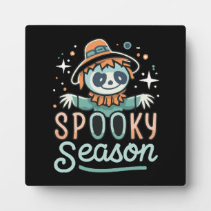 Plaque Photo fantôme drôle avec des chapeaux, saison effrayante