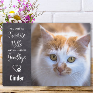 Plaque Photo Favori Bonjour Au Revoir Le Plus Difficile Personn
