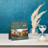 Plaque Photo Favori Hello Hardest Goodbye Pet Memorial (Insitu)