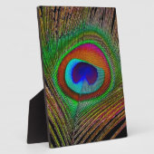 Plaque Photo Feather Vibrant Copper (Côté)