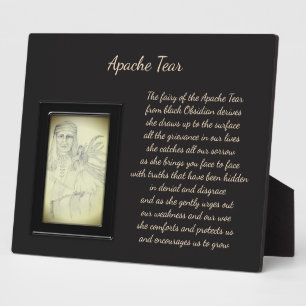 Plaque Photo Fée de cristal de la larme Apache