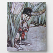 Plaque Photo Fée de jardin (Devant)