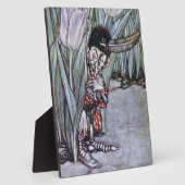 Plaque Photo Fée de jardin (Côté)