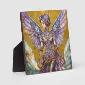 Plaque Photo Fée de prune de sucre bijoux (Recto)