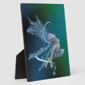 Plaque Photo Fée d'hiver (Côté)