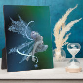 Plaque Photo Fée d'hiver (Côté)