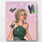 Plaque Photo Fée mignonne (Devant)