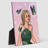 Plaque Photo Fée mignonne (Côté)