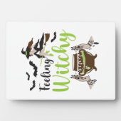Plaque Photo Feeling witchy magic halloween (Devant)