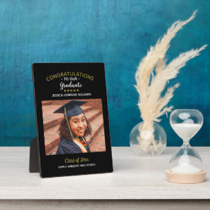 Plaque Photo Félicitations Diplômé sur mesure Photo Graduation