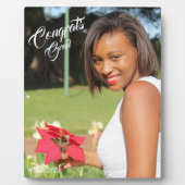 Plaque Photo Félicitations Grad Photo Grad Grad (Devant)