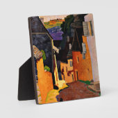 Plaque Photo Felix Vallotton - Paysage de Rocamadour (Recto)