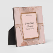 Plaque Photo Feminine soft-life inspired vision board (Recto)