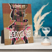 Plaque Photo Femmes et enfants La vie n'est pas juste ; habitue (Côté)