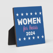 Plaque Photo Femmes Pour Harris 2024 (Recto)