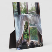 PLAQUE PHOTO FENÊTRE CUISINE FERMIÈRE (Côté)