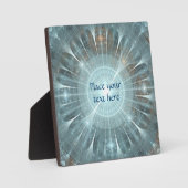 Plaque Photo Fenêtre de la cathédrale de Noël (Recto)