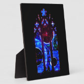 Plaque Photo Fenêtre spatiale à la cathédrale nationale de Wash (Côté)